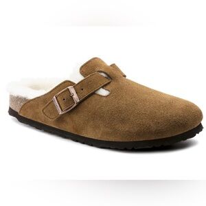 BIRKENSTOCK MINK SUEDE SHEARLING SIZE 40N (9) NIB